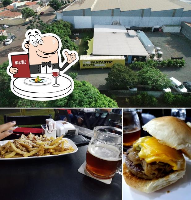 Esta é a imagem ilustrando comida e exterior no BIERINBOX Cerveja Artesanal