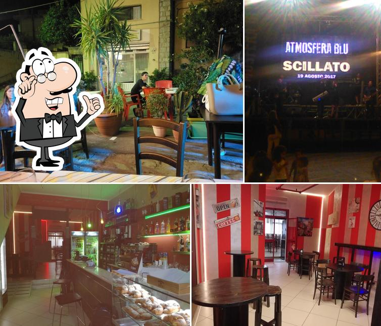 Gli interni di Bar Fiore d'Arancio
