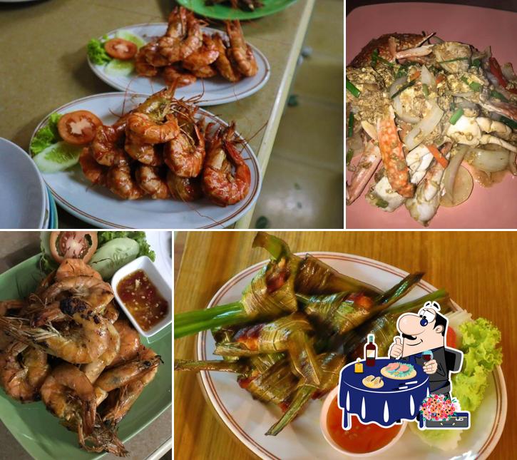 Order seafood at Blue Lagoon Thai & Seafood Restaurant