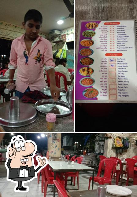 The photo of Shree Hinglaj Hotel’s interior and food