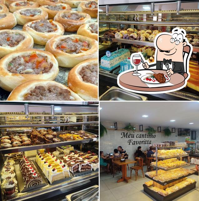 Peça pratos de carne no Favoritta Panificadora