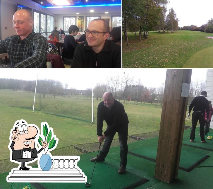 La photo de la extérieur et intérieur concernant Restaurant du golf du Bois des Retz