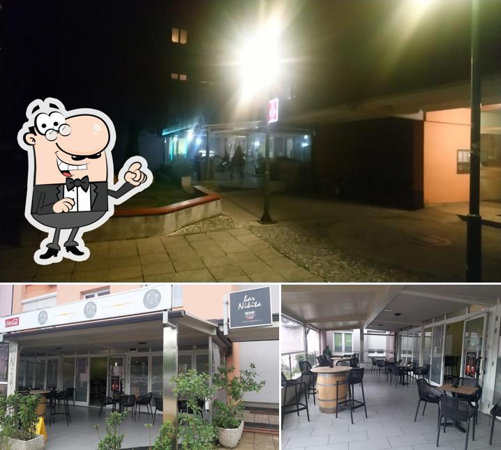 Guarda la foto che mostra la interni e esterno di Bar Nikita