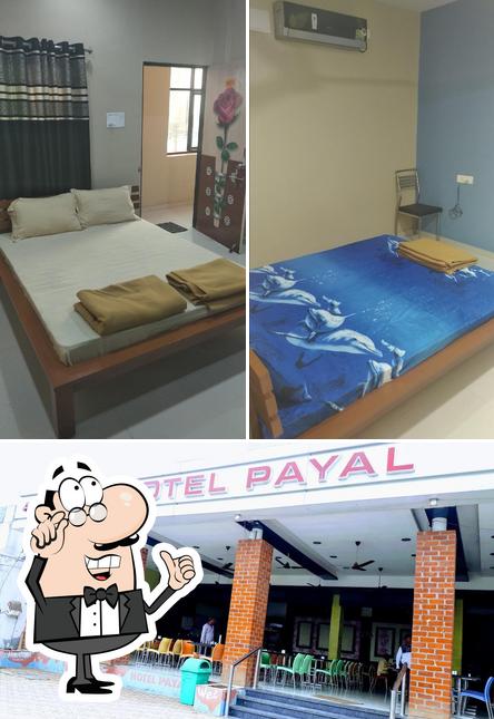 The interior of Hotel Payal & Guest house