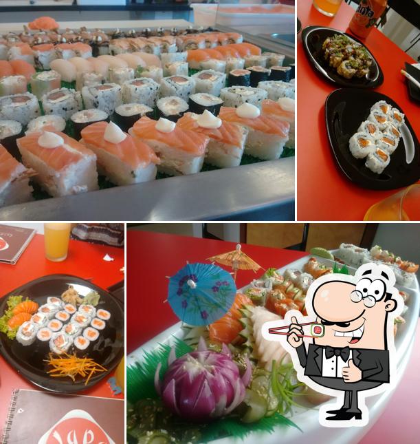 Prove diversas opções de sushi