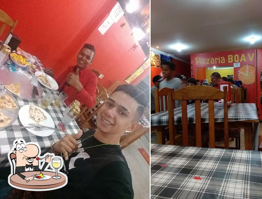 Comida em Pizzaria Boa Vista