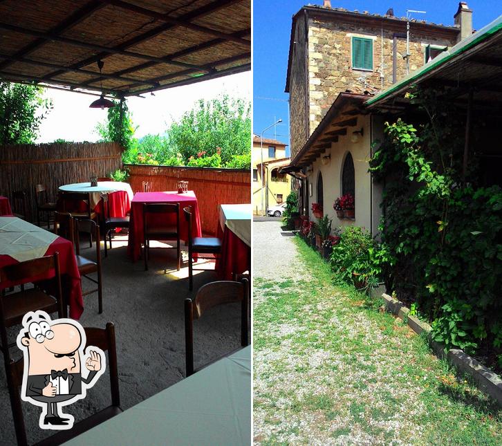 Ristorante La Vigna, Piazze