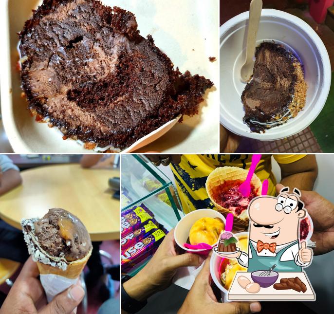 Order one of the sweet dishes