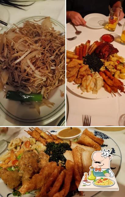 Food at Dynasty Restaurant