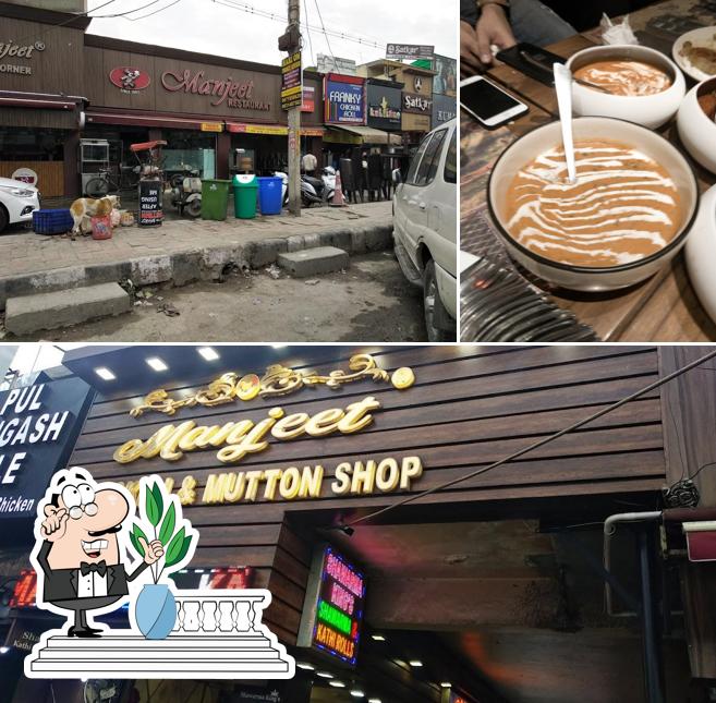 The picture of Manjeet Restaurant ( Jailroad )’s exterior and beverage