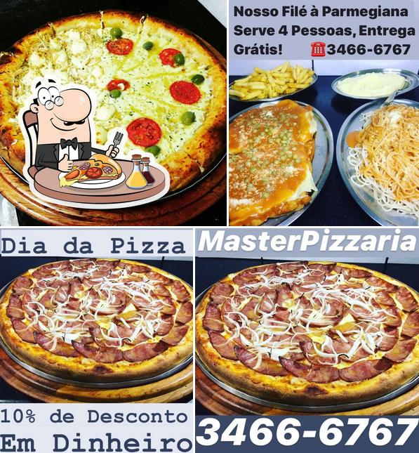 Peça pizza no Master Maria Pizzaria