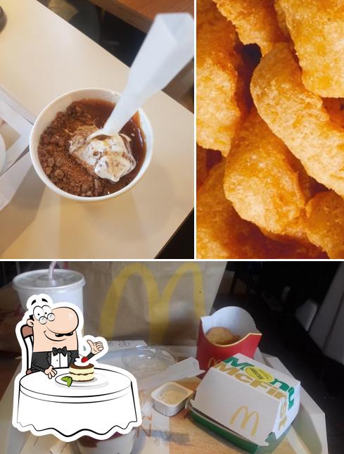 McDonald's offre une variété de plats sucrés