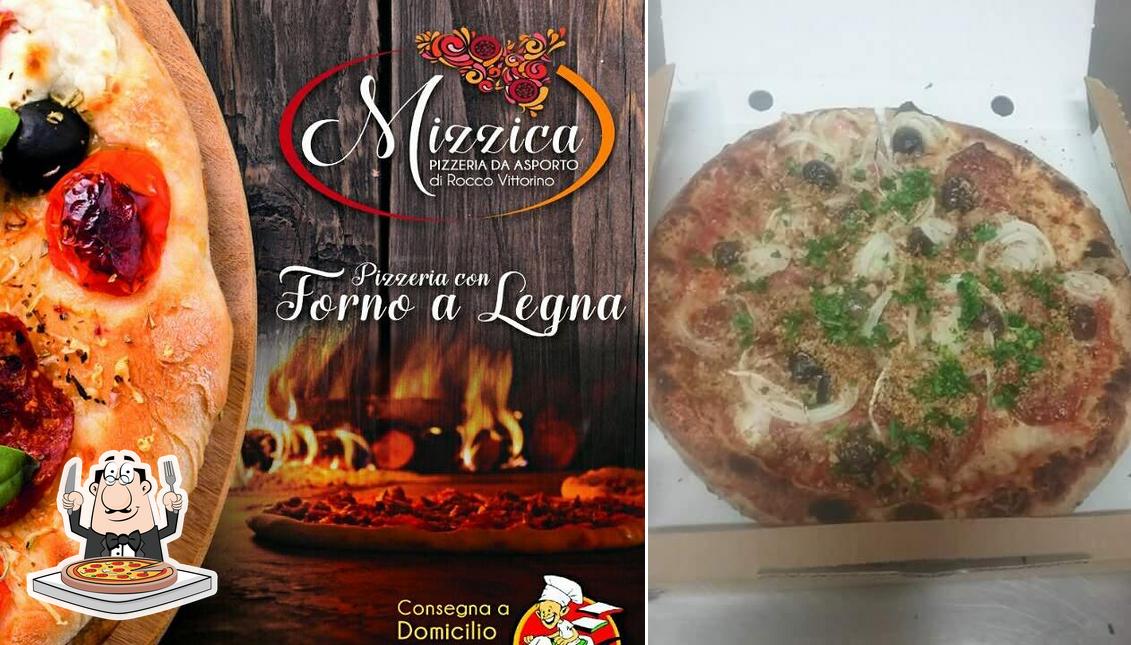 Choisissez des pizzas à Mizzica