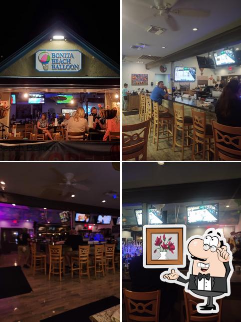 Bonita Beach Balloon Bar & Grill in Bonita Springs Restaurant menu