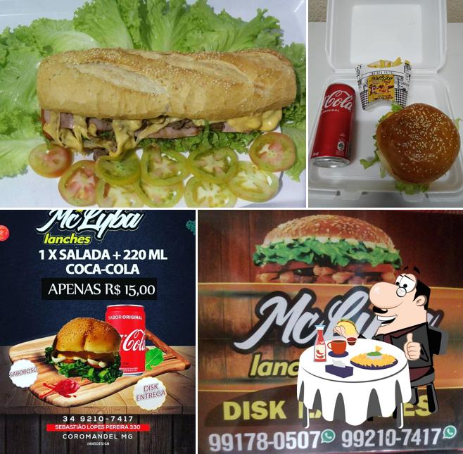 Treat yourself to a burger at Mc lyba lanches