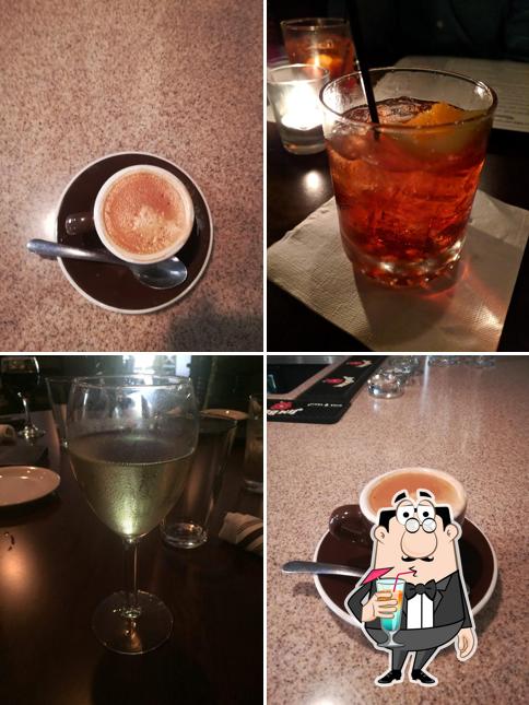 Try a drink at Pasta Amore