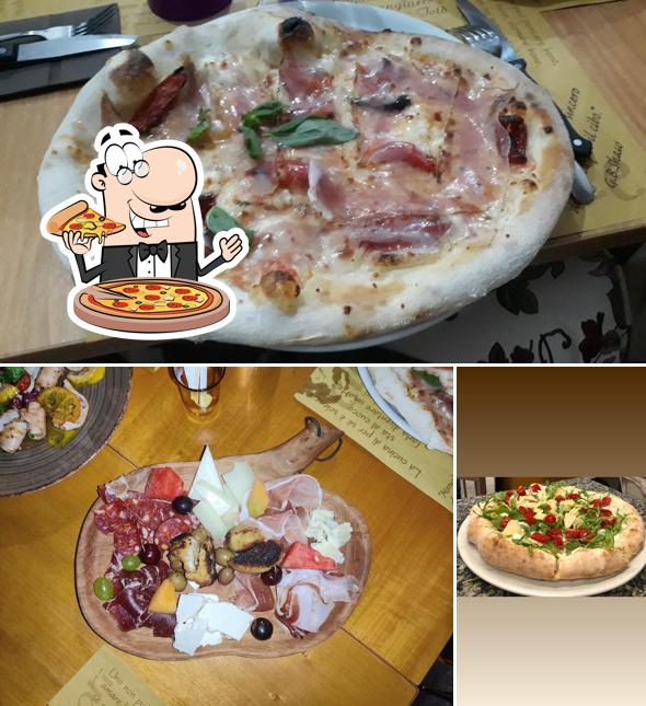 Probiert eine Pizza bei Ristorante pizzeria Sa Omu