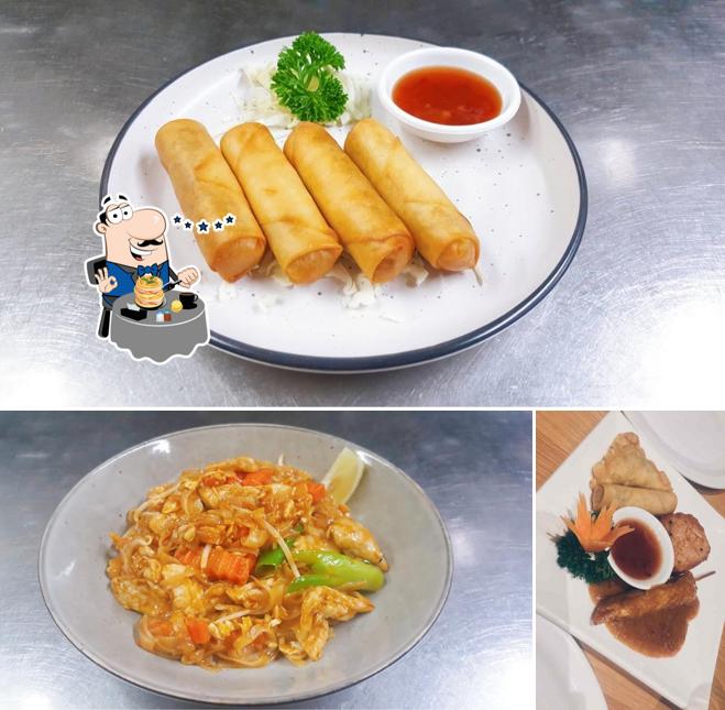 Food at Thai Archer Restaurant
