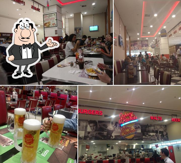 Veja imagens do interior do Johnny Rockets @ Shopping Cidade São Paulo