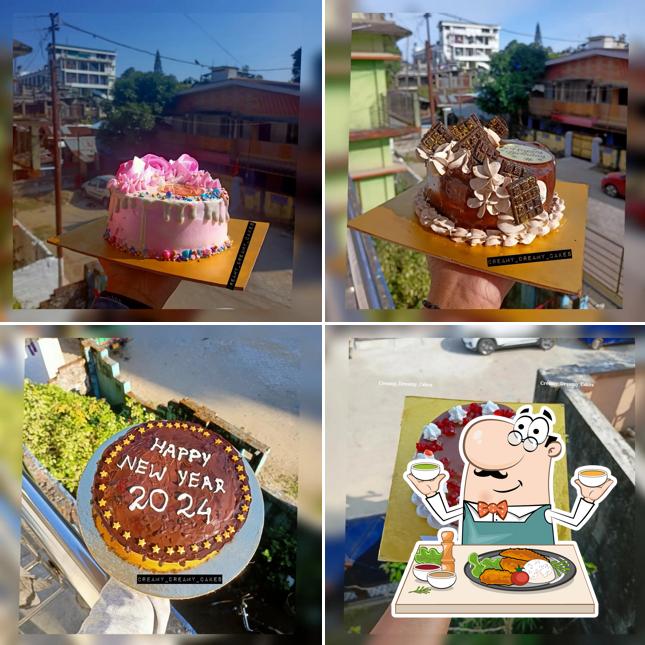 Food at Creamy Dreamy Cakes Home baker
