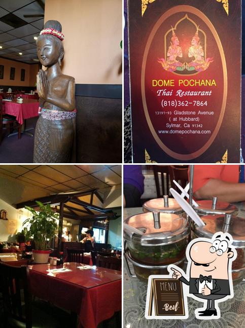 Dome Pochana Thai Family Restaurant in San Fernando Restaurant menu