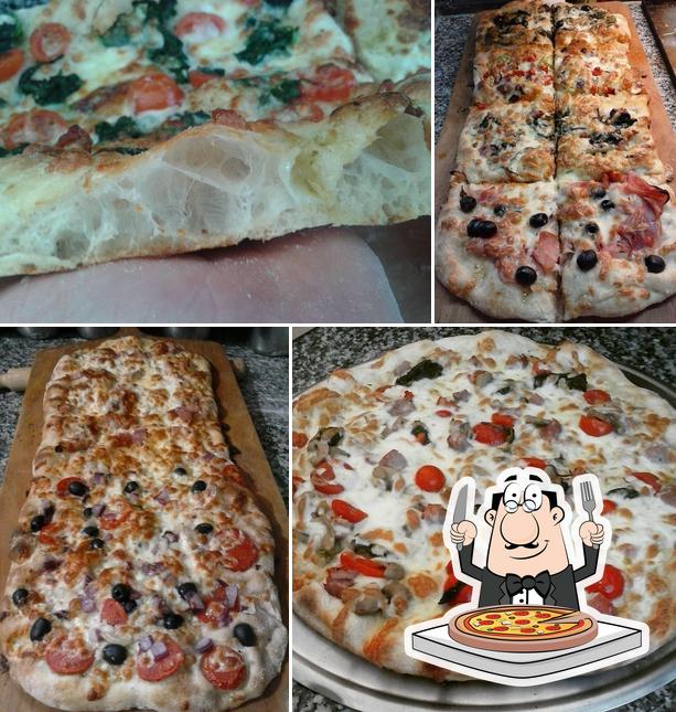 A Pizzeria Friggitoria Di Rocchi Corrado, puoi ordinare una bella pizza