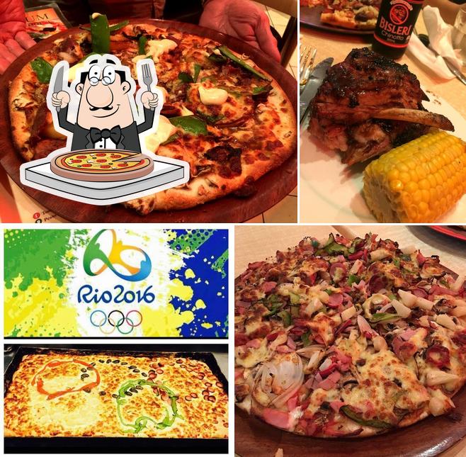 Colosseum Pizza & Ribs in Bowral Restaurant menu and reviews