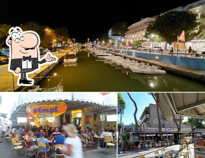 Tra le varie cose da Pimpi Bar Riccione si possono trovare la interni e esterno