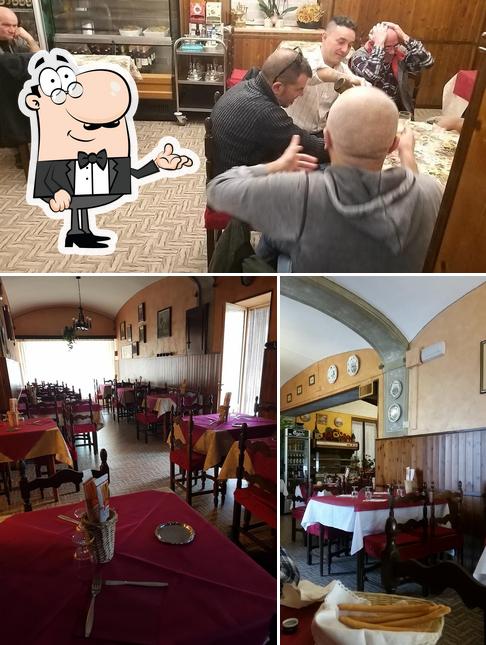 Gli interni di Ristorante Leon D'Oro