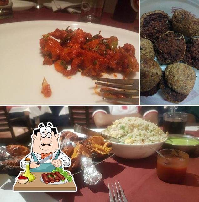 Order meat dishes at Urvasi Heights Bar & Restaurant