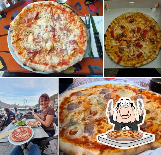A Ristorante pizzeria La Brace Cannobio, puoi goderti una bella pizza