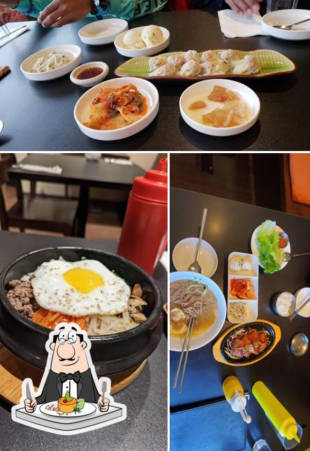 Food at Kim's Korean BBQ House