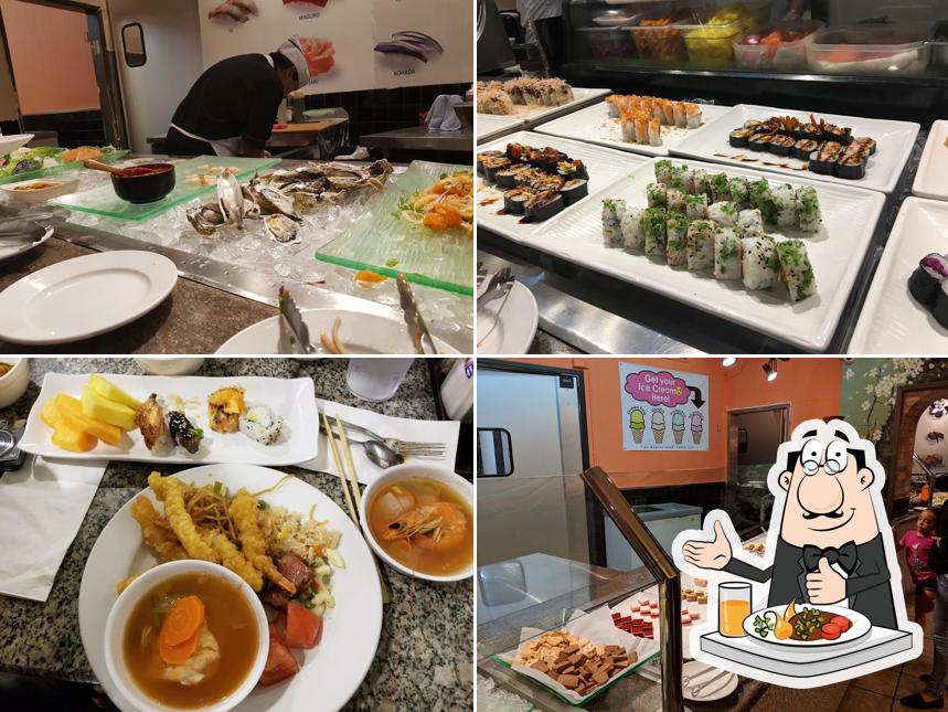 Kuma Sushi & Seafood Buffet in Torrance Restaurant menu and reviews
