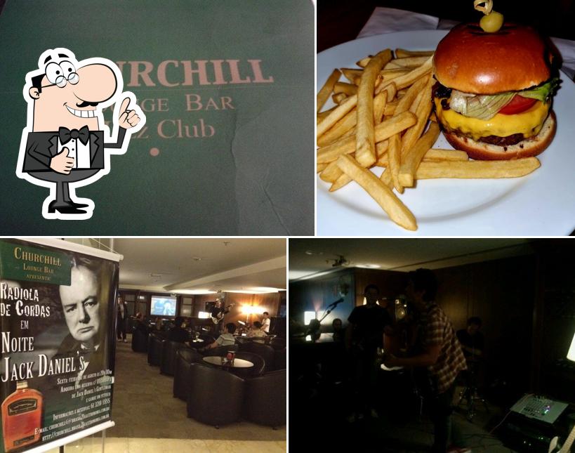 Here's a picture of Churchill Lounge Bar