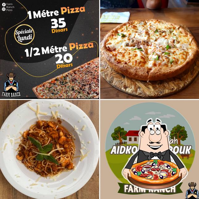 A Farm Ranch Pizza Ennasr, vous pouvez profiter des pizzas