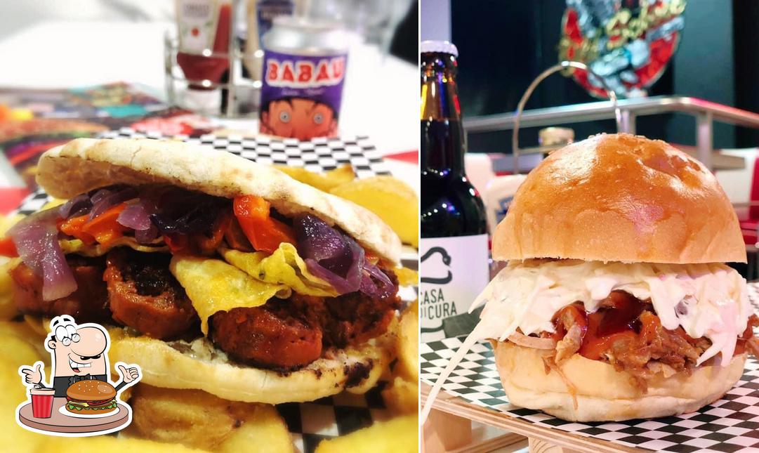 Gli hamburger di Old School Diner potranno soddisfare i gusti di molti