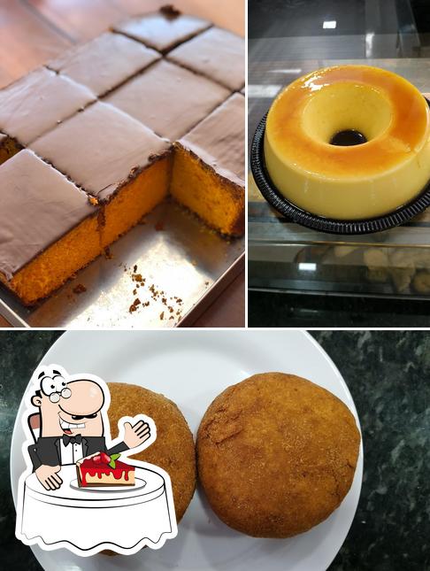 Padaria Supremo Pão provê uma seleção de pratos doces