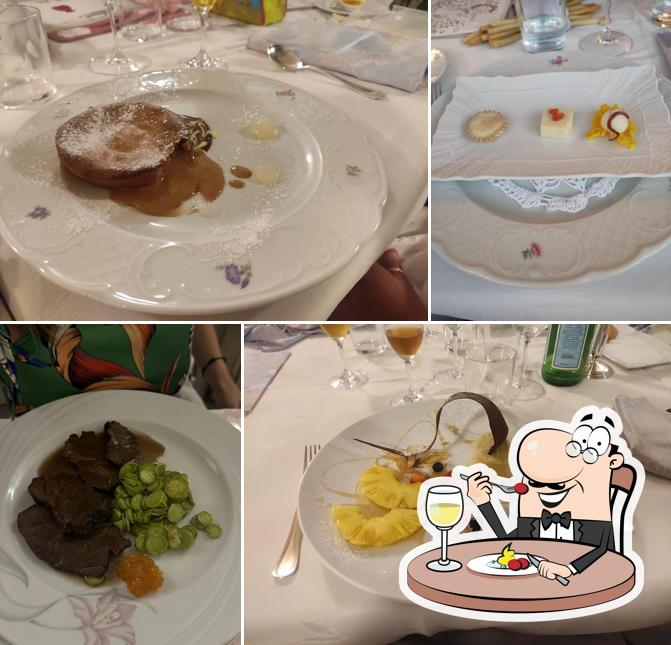 Budino di uova al Ristorante La Conchiglia