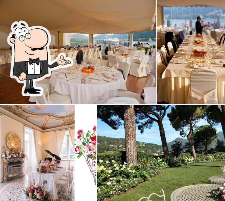 Gli interni di Villa Geno