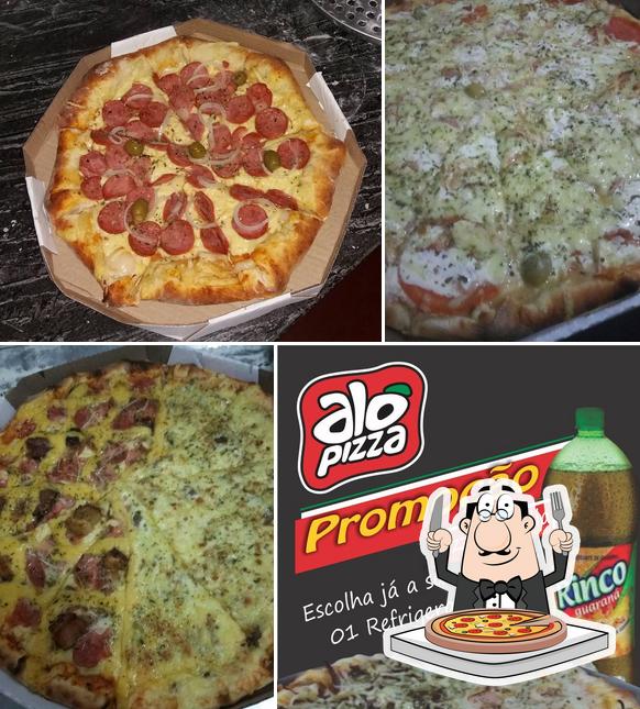 Peça diferentes estilos de pizza