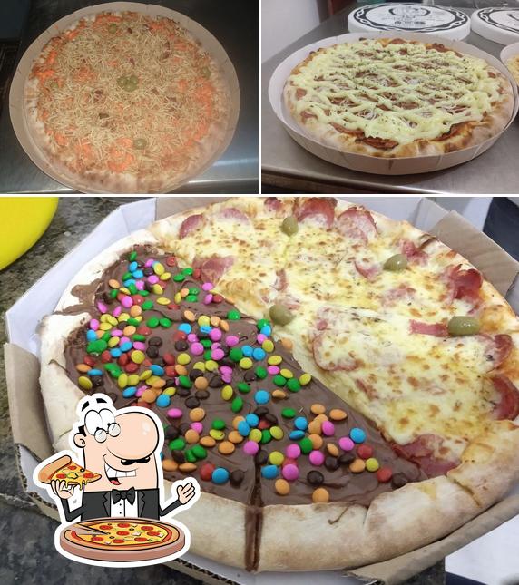 Experimente diferentes tipos de pizza