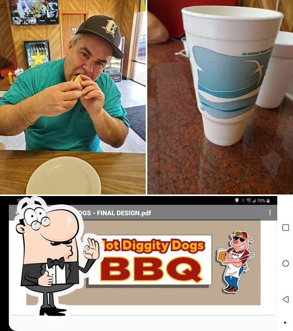 Hot Diggity Dogs BBQ in Virginia Beach Restaurant menu and reviews