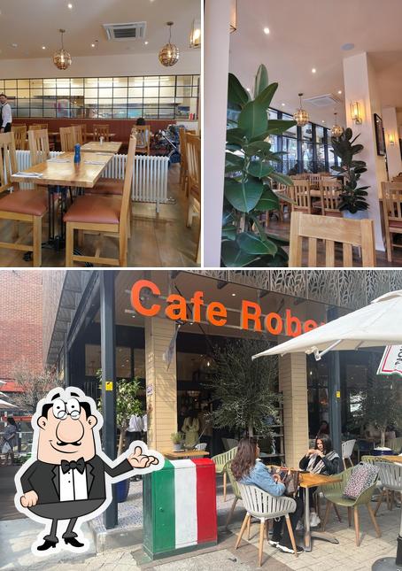 Check out how Cafe Roberto looks inside