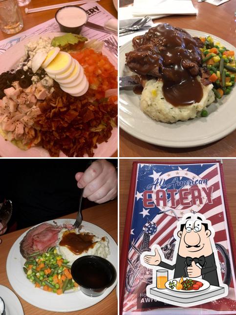 Food at All American Eatery