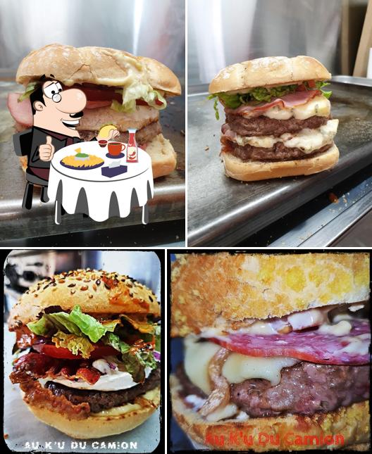 Hamburger à Au K'U Du Camion