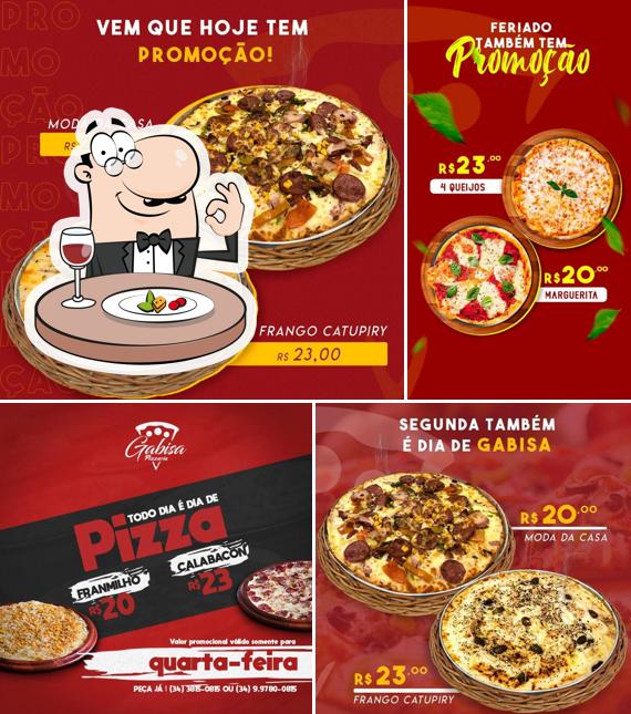Sopa de moluscos em Gabisa Pizzaria