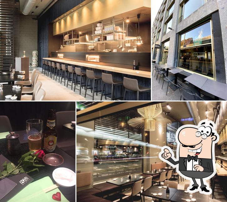 Gli interni di Kai Sushi Schiffbau