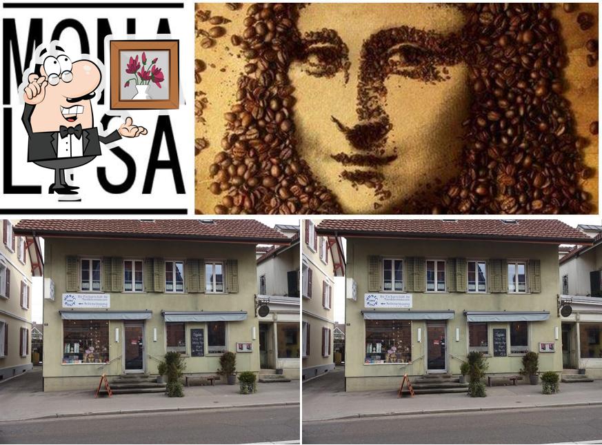 Guarda la foto che raffigura la interni e cibo di Mona Lisa