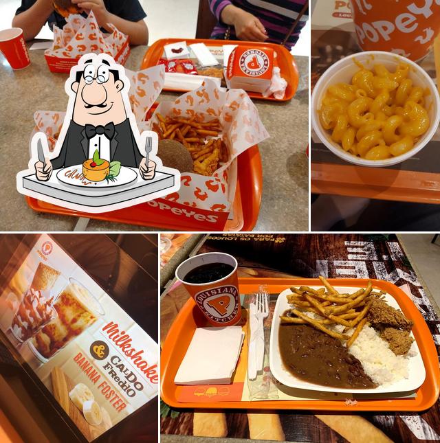 Comida em Popeyes Louisiana Kitchen