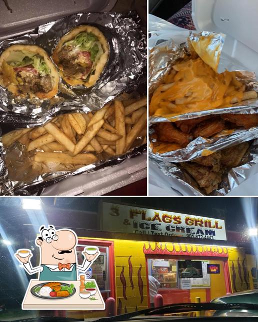 3 Flags Grill & Ice Cream in Memphis Restaurant menu and reviews